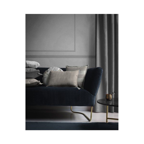 Szürke bársony függöny, 140 x 260 cm - Velvet Atelier-image-1