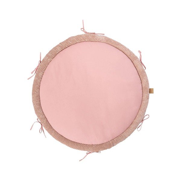 Rózsaszín babafészek 100x100 cm – Meowbaby-image-2