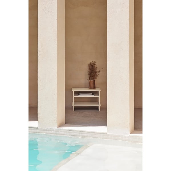 Krémszínű éjjeliszekrény Inari – Teulat-image-1