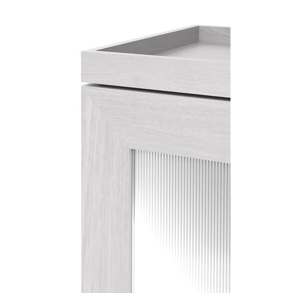 Mezza fehér tölgyfa fürdőszobai szekrény - Wireworks-image-1