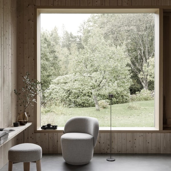 Bézs filc fotel KUON – Blomus-image-2