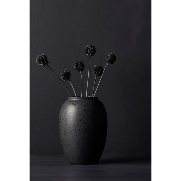 Fekete kőedény váza (magasság 20 cm) Gastro  – Bitz-image-4