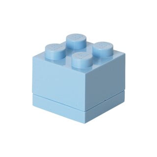 Mini Box világoskék tárolódoboz - LEGO®