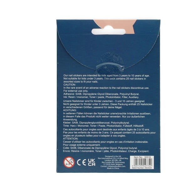 Kreatív készlet Cosmic Love – Nail stickers – Rex London-image-3