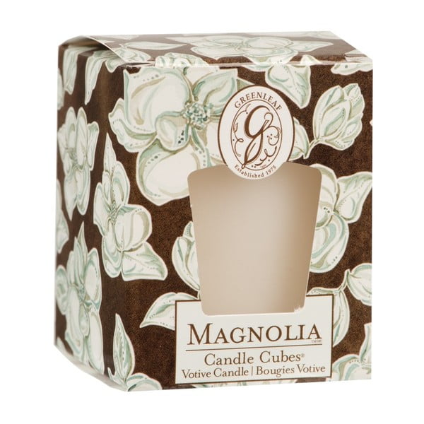 Magnolia magnólia illatú illatgyertya, égési idő 15 óra - Greenleaf