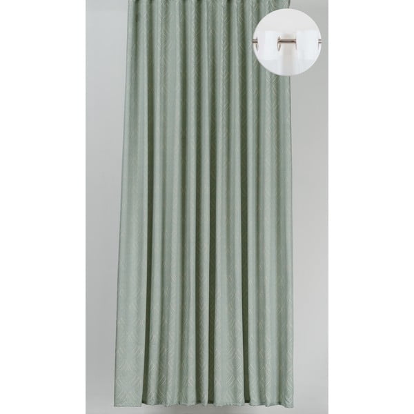 Mentazöld függöny 135x260 cm Sesimbra – Mendola Fabrics