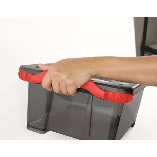 Műanyag tárolódoboz fedéllel Evo Total - Rotho-image-2