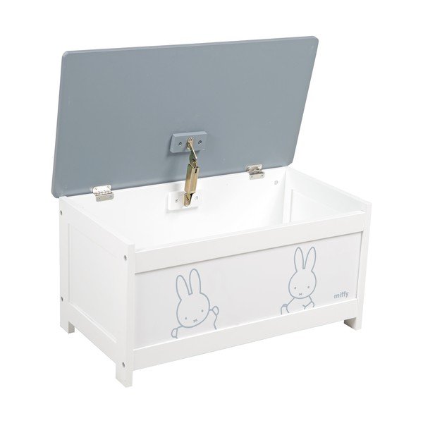 Fehér gyerek tárolódoboz 60x32x30 cm Miffy – Roba-image-2