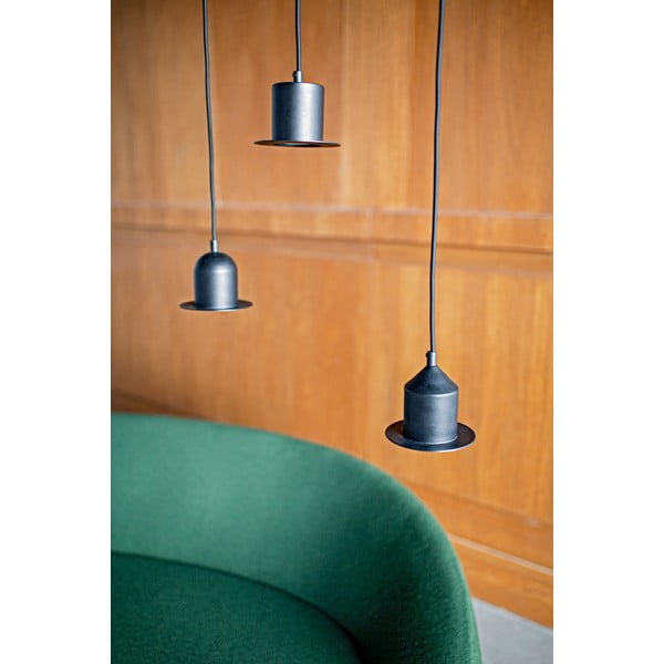 Hat 3 db fekete függőlámpa - EMKO-image-3