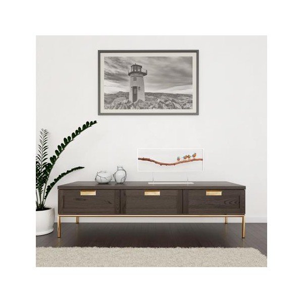 Pimlico Lowboard fekete komód - Woodman-image-1