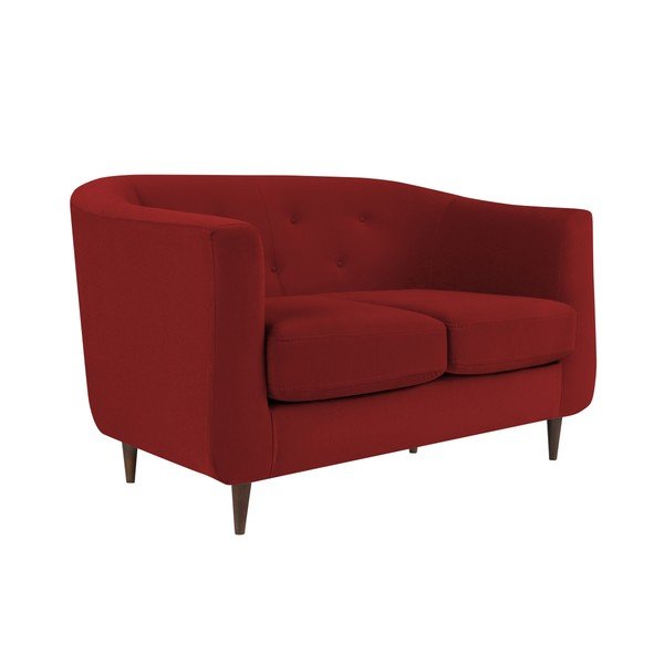 Love piros kanapé, 125 cm - Kooko Home-image-2