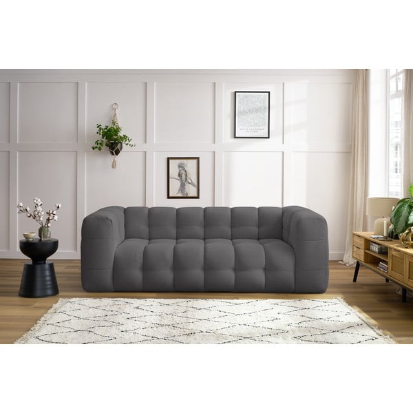 Sötétszürke kanapé 232 cm Cloud – Bobochic Paris-image-1