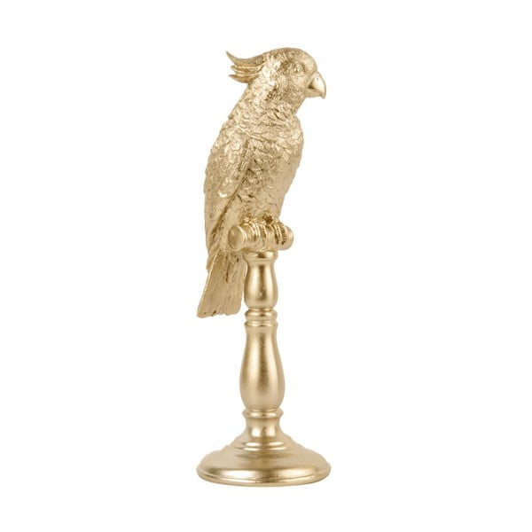 Cockatoo aranyszínű szobor, magasság 32 cm - PT LIVING
