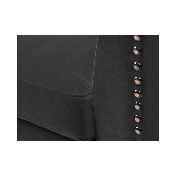 Pierre sötétszürke kétszemélyes kanapé - The Classic Living-image-4