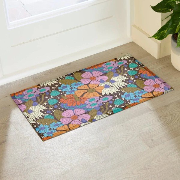 Újrahasznosított műanyag lábtörlő 40x70 cm Elizabeth Olwen  – Artsy Doormats-image-1