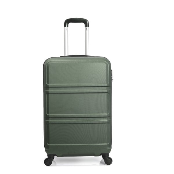 Utah zöld gurulós bőrönd, 97 l - Hero