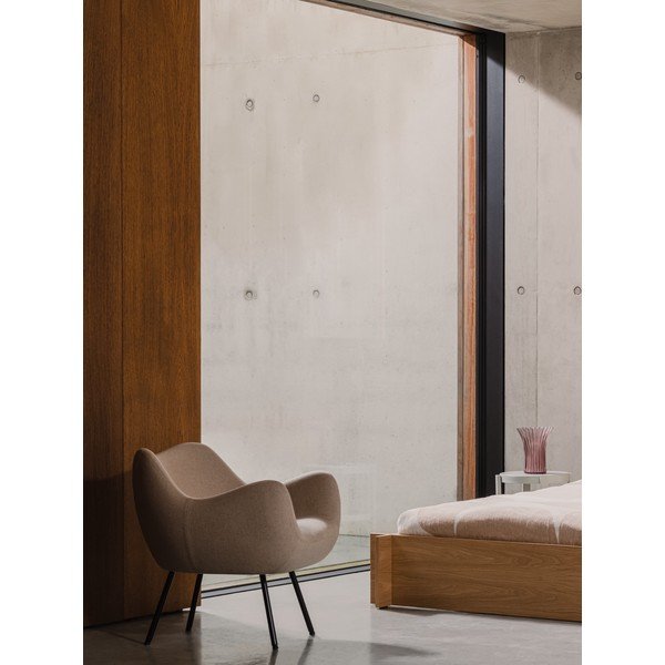 Bézs gyapjú fotel RM58 – noo.ma-image-3