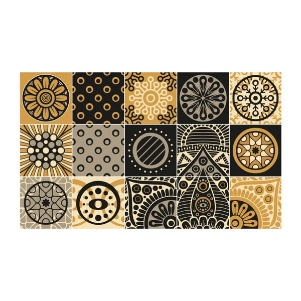 Wall Decals Azulejos Tiles San Juan 15 db-os falmatrica szett, 10 x 10 cm - Ambiance-image-2