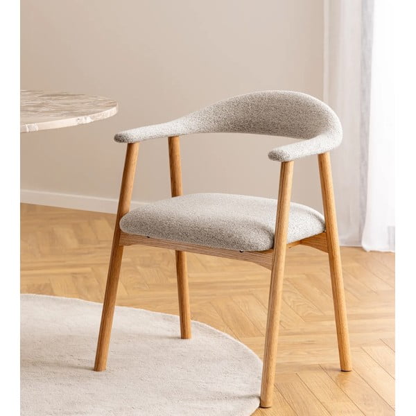 Bézs-natúr színű étkezőszék Addi – Actona-image-1