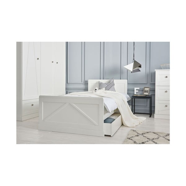 Basics fehér ágyfiók, 90 x 200 cm - Pinio-image-1