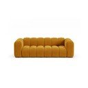 Sárga kanapé 228 cm Lupine – Micadoni Home