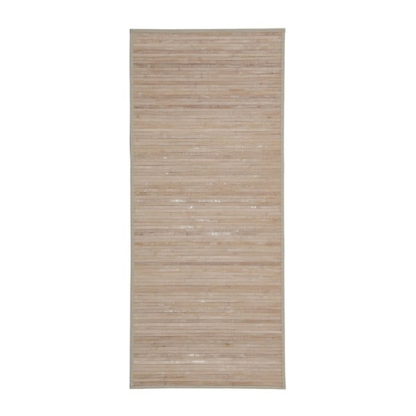 Natúr színű bambusz futószőnyeg 75x175 cm Natural Way – Casa Selección
