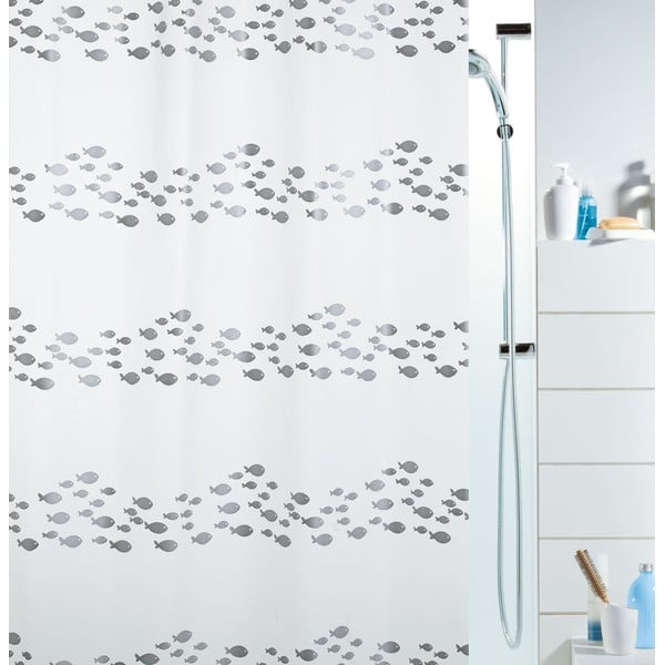 Zuhanyfüggöny 180x200 cm Shore – Spirella-image-1
