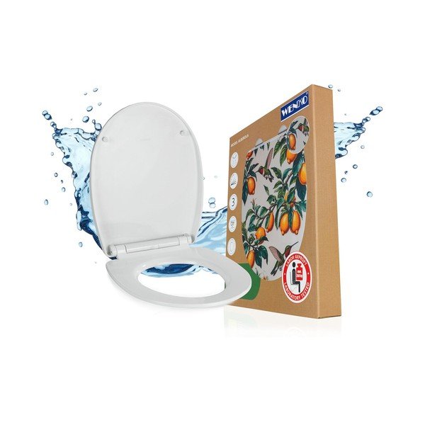 WC-ülőke automatikus záródással 36,5 x 45 cm Alberola – Wenko
