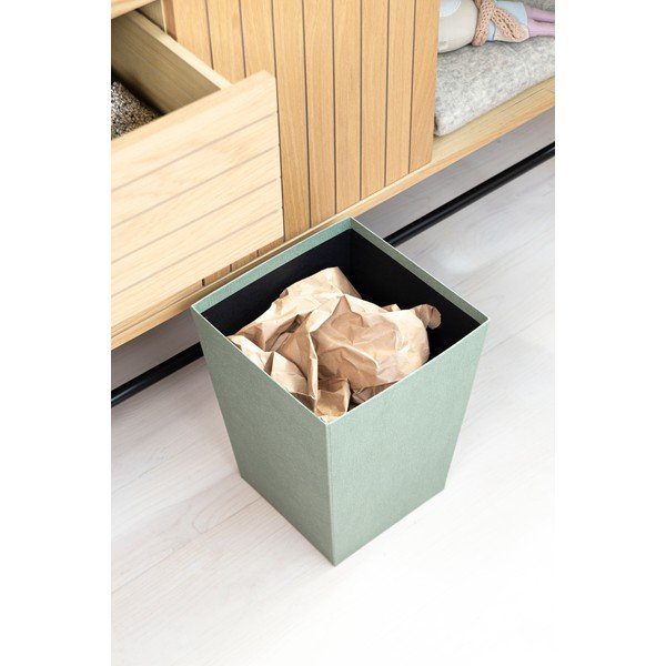 Kékeszöld szemetes Sofia Canvas Paper Laminate – Bigso-image-2