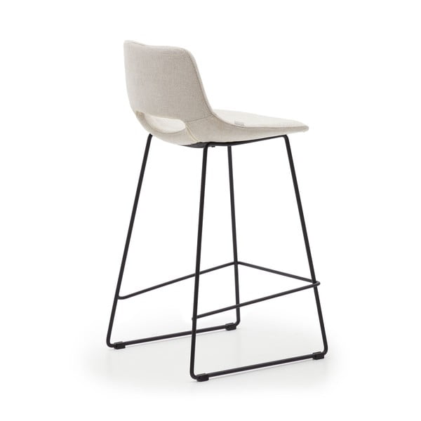 Bézs bárszék (ülésmagasság 65 cm) Zahara – Kave Home-image-3