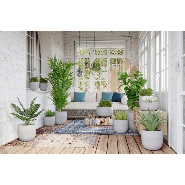 Kerámia kézzel készített kaspó ø 29 cm Hemera – Artevasi-image-1