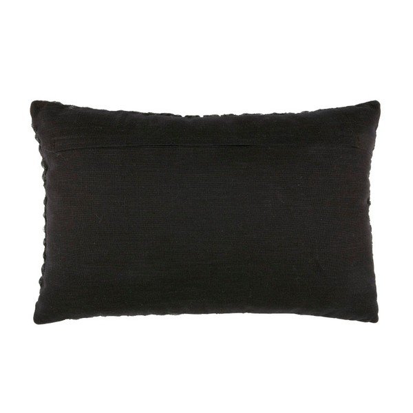 Hug sötétszürke moherszövet párna, 60 x 40 cm - BePureHome-image-1