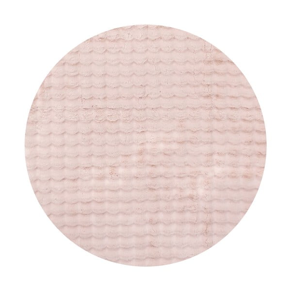 Rózsaszín mosható kerek szőnyeg ø 80 cm Bubble Pink – Mila Home