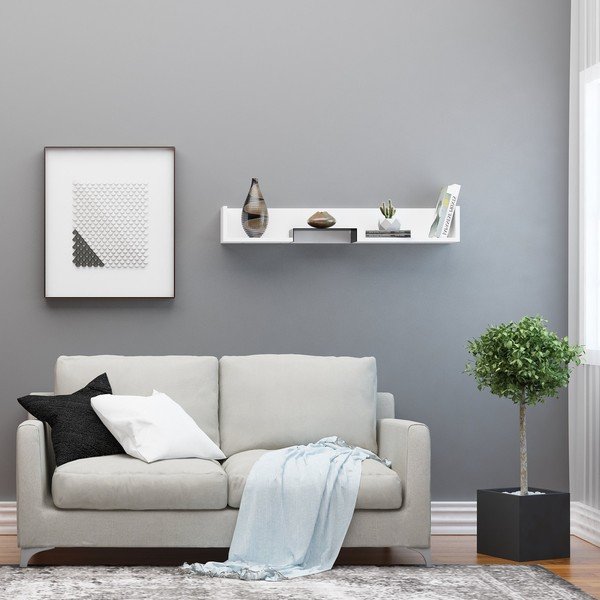 Fehér polc Manolya - Kalune Design-image-2