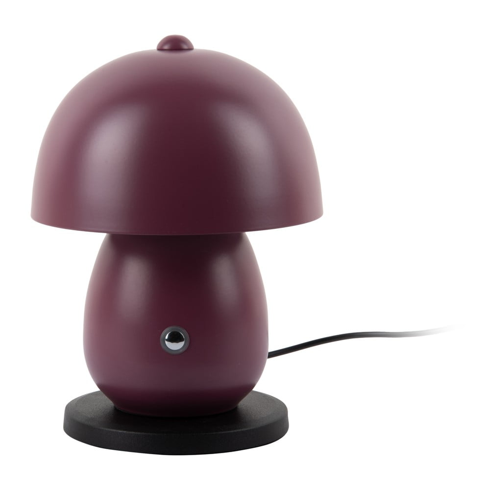 Mályvaszínű LED asztali lámpa fém búrával (magasság 18 cm) Mono LED – Leitmotiv