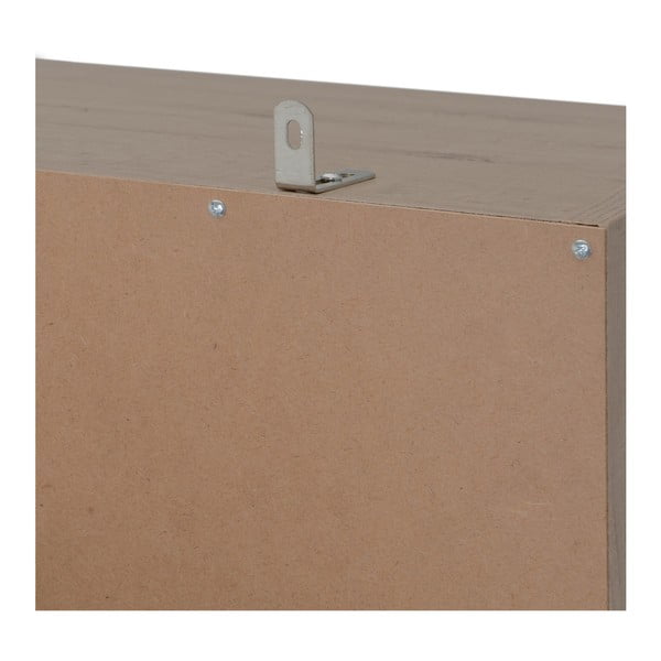 Natúr színű nyitott moduláris szekrény tölgyfa dekorral 60x180x45 cm Modular – Casa Selección-image-4