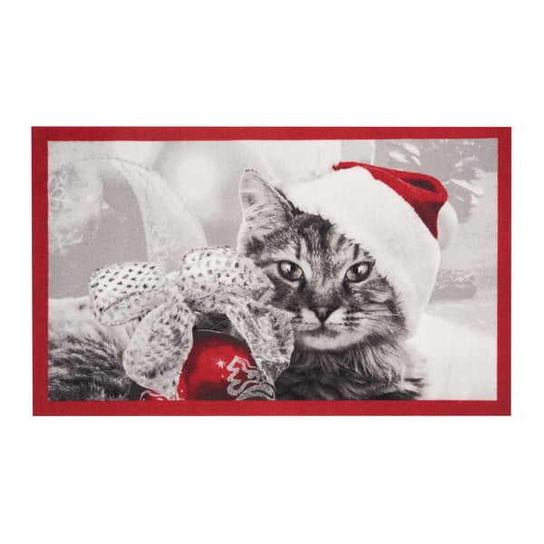 Christmas Cat lábtörlő, 45 x 75 cm - Hanse Home