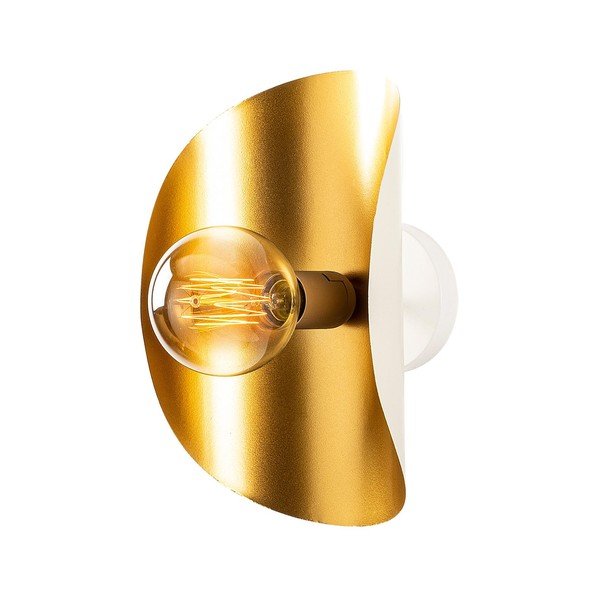Fehér-aranyszínű fali lámpa Sivani – Opviq lights-image-2