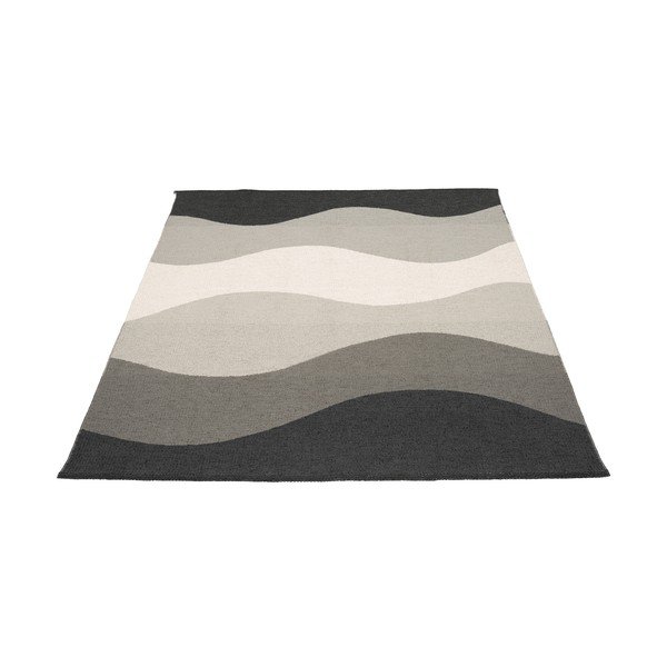 Szürke kültéri-beltéri szőnyeg 180x230 cm Urvi Metal – Pappelina