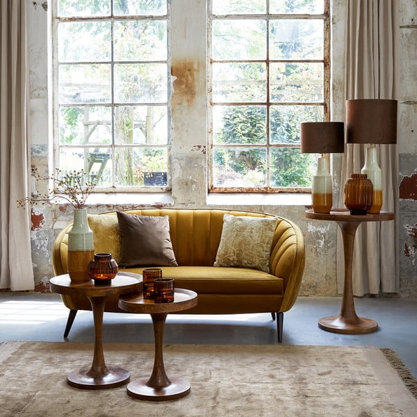 Kerek tárolóasztal ø 40 cm Joekon – Light & Living-image-3