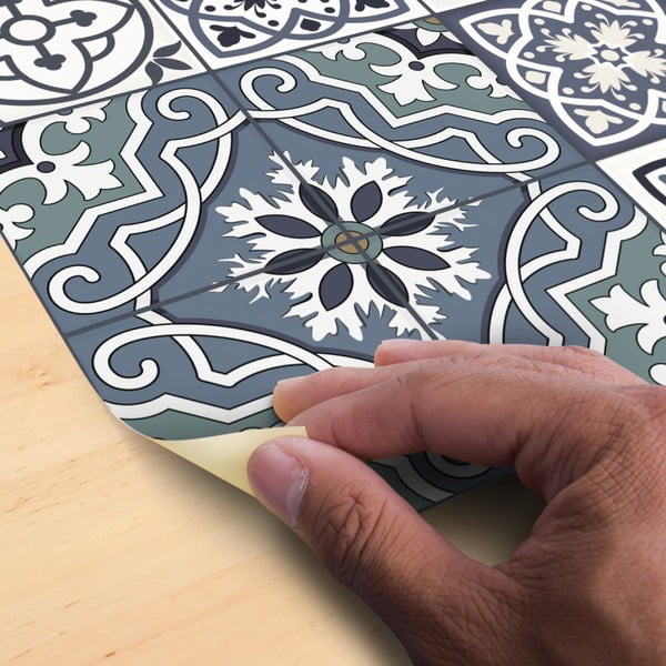 Floor Sticker Romana padlómatrica, 40 x 40 cm - Ambiance-image-3