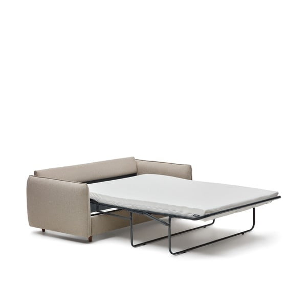 Bézs kinyitható kanapé 185 cm Carlota – Kave Home-image-3