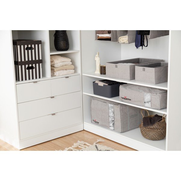 Oxford szürke tárolódoboz, 56 x 36 cm - Compactor-image-4