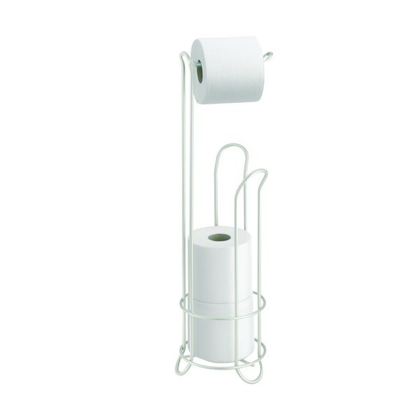 Fehér acél WC-papír tartó állvány Classico – iDesign-image-2