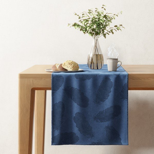 Bársony asztali futó 40x140 cm Velvet Peacock – AmeliaHome-image-1