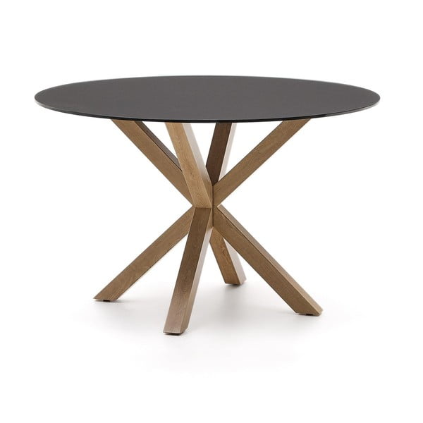 Kerek étkezőasztal üveg asztallappal ø 120 cm Argo – Kave Home