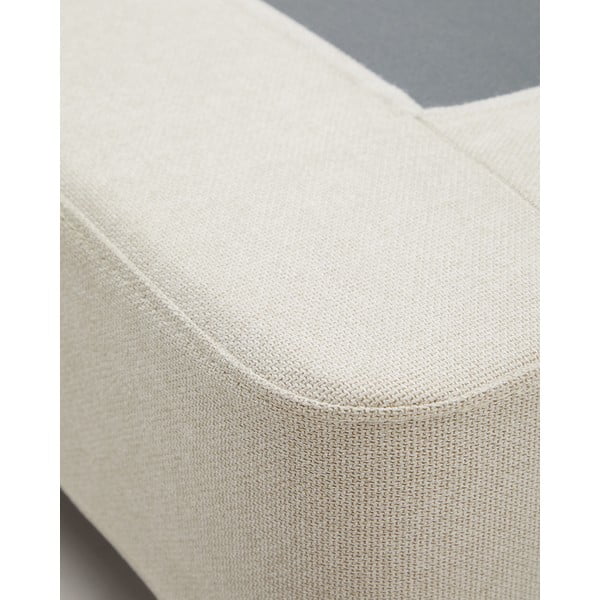 Bézs kárpitozott franciaágy 160x200 cm Ofelia – Kave Home-image-4