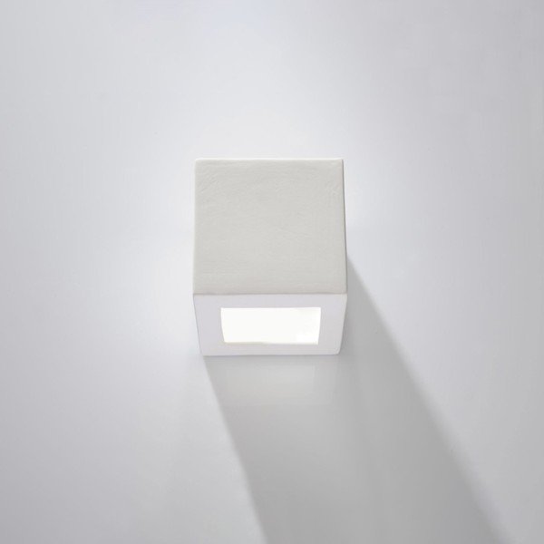 Fehér fali lámpa Leo – Sollux-image-2