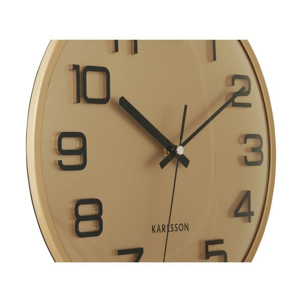 Falióra ø 30,5 cm 3D Numbers – Karlsson-image-3