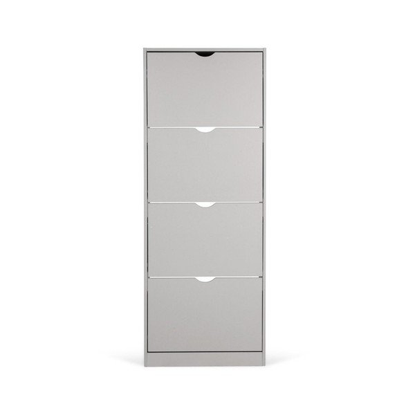 Szürke billenő ajtós cipőtartó 60x157x24 cm Stelo – Bonami Essentials-image-3